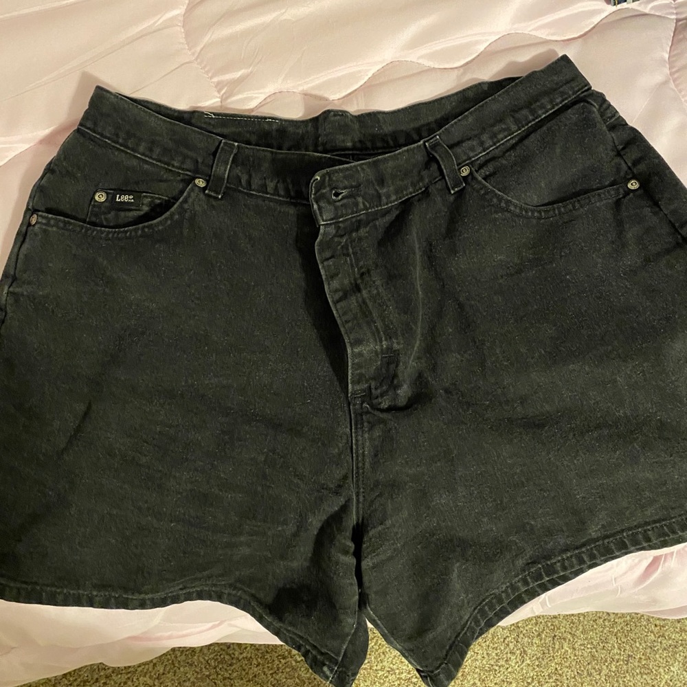 Black Lee size 18 shorts